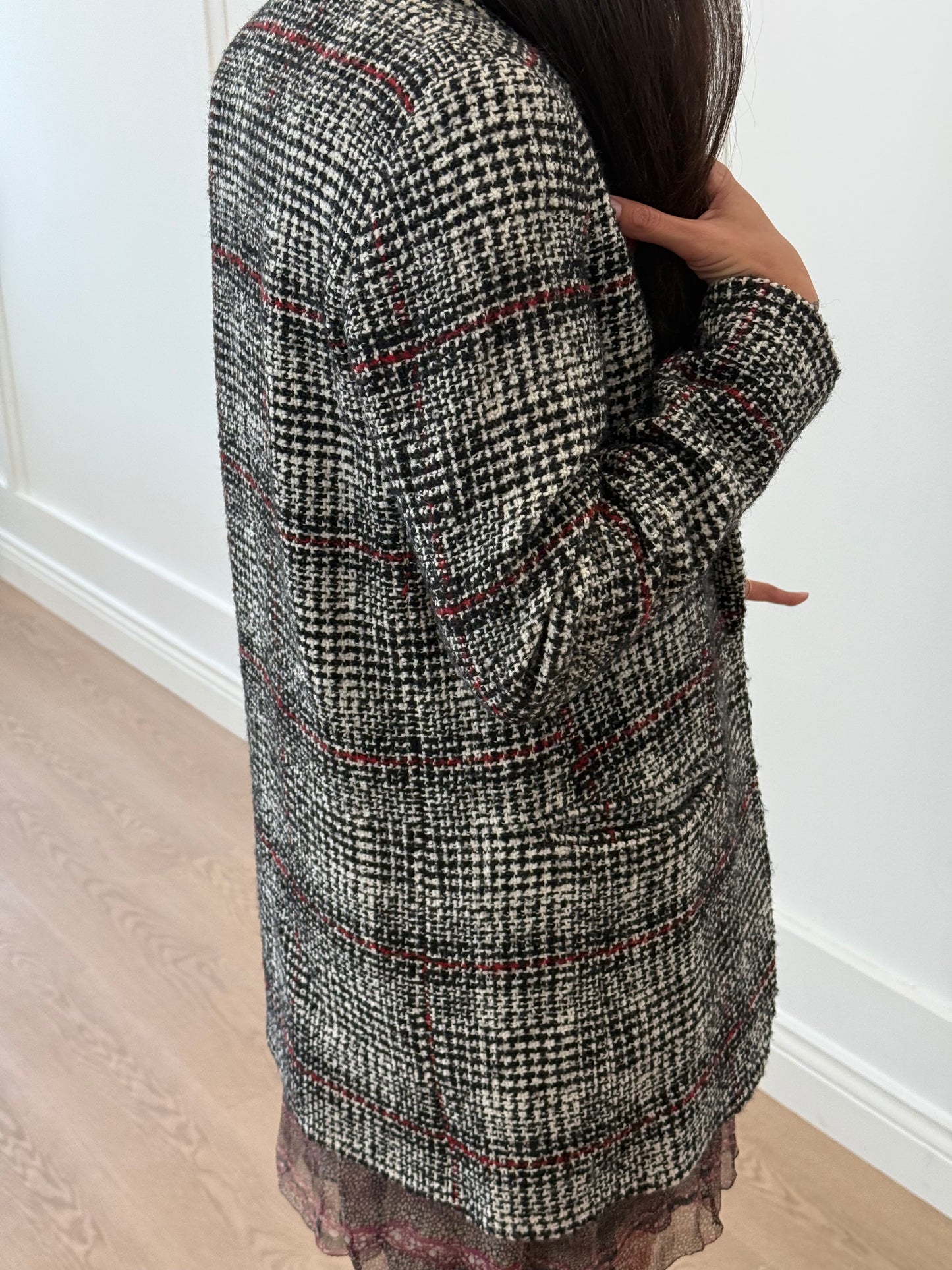 Isabel Marant Checked Blazer - Black/White Checked (Size 36)