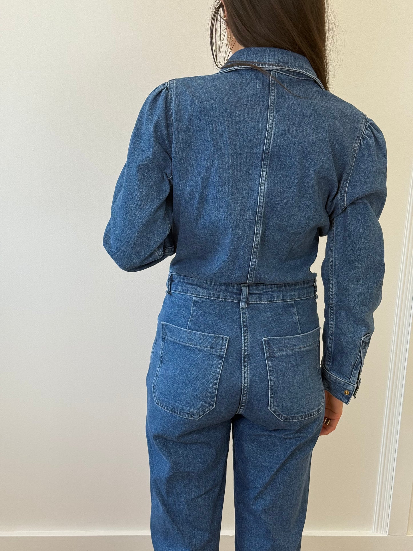 DL 1961 Denim Jumpsuit (S)