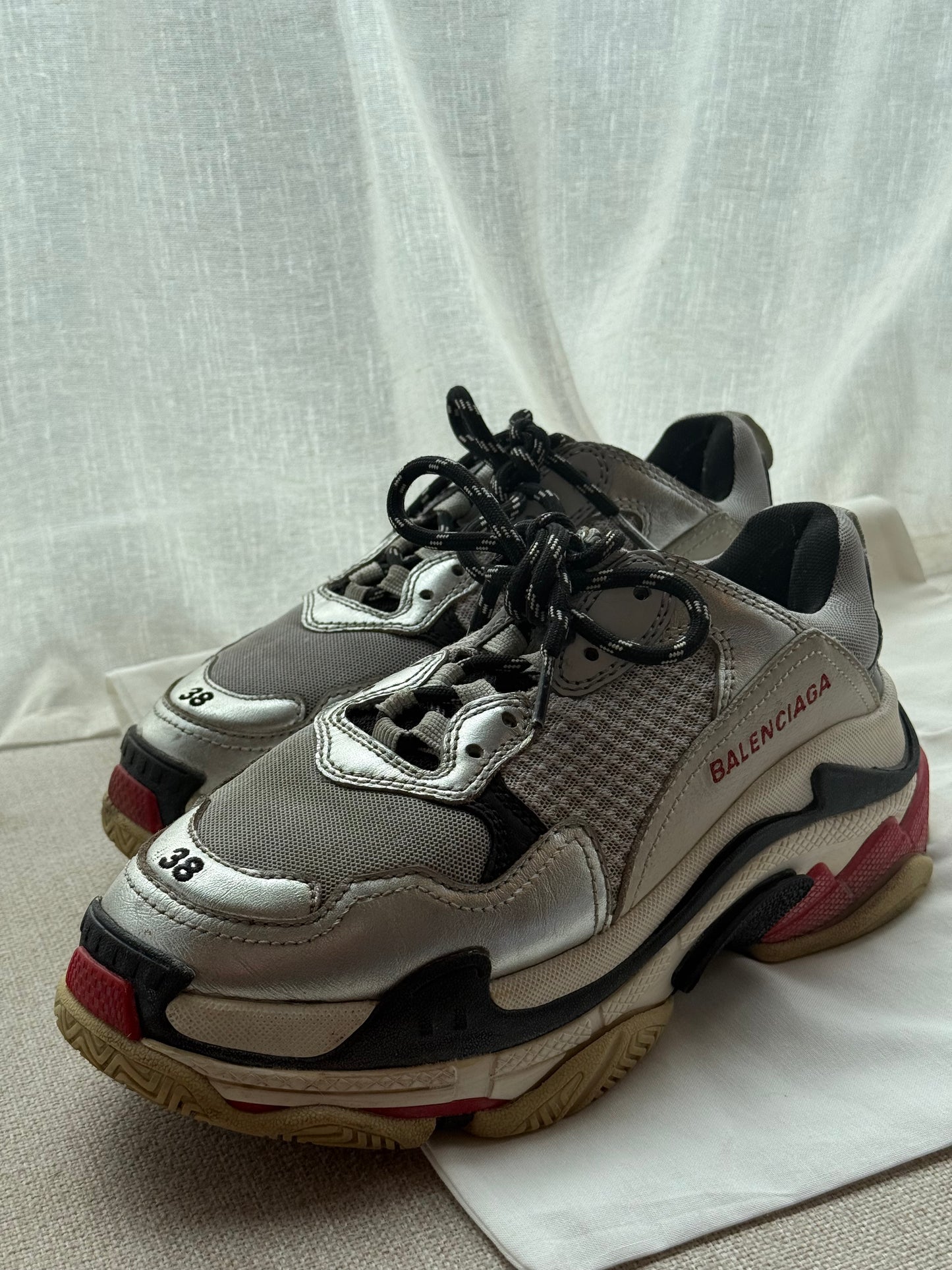 Balenciaga Triple S Trainers – Size 5