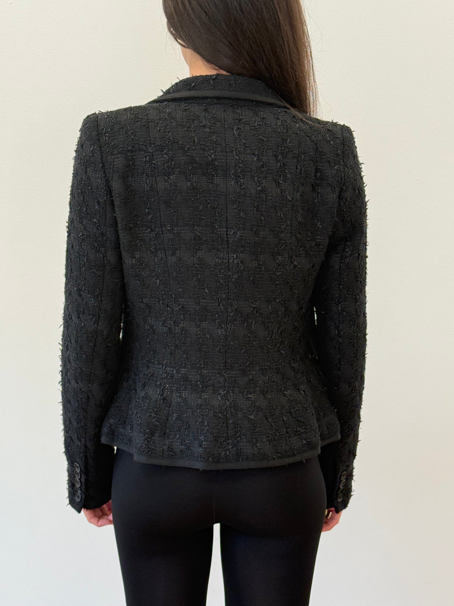 Jigsaw Black Blazer - Black (Size 8)