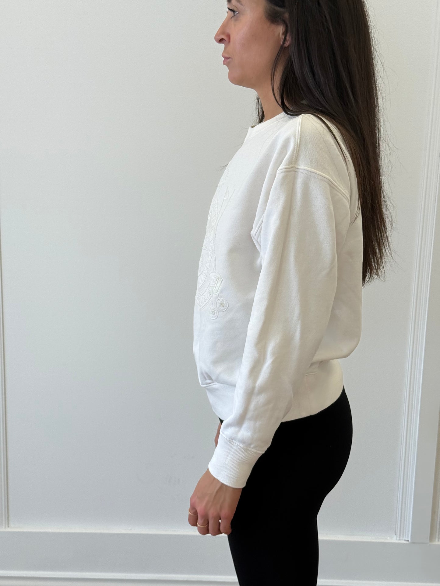 Polo Ralph Lauren Jumper - Cream (Size XS)