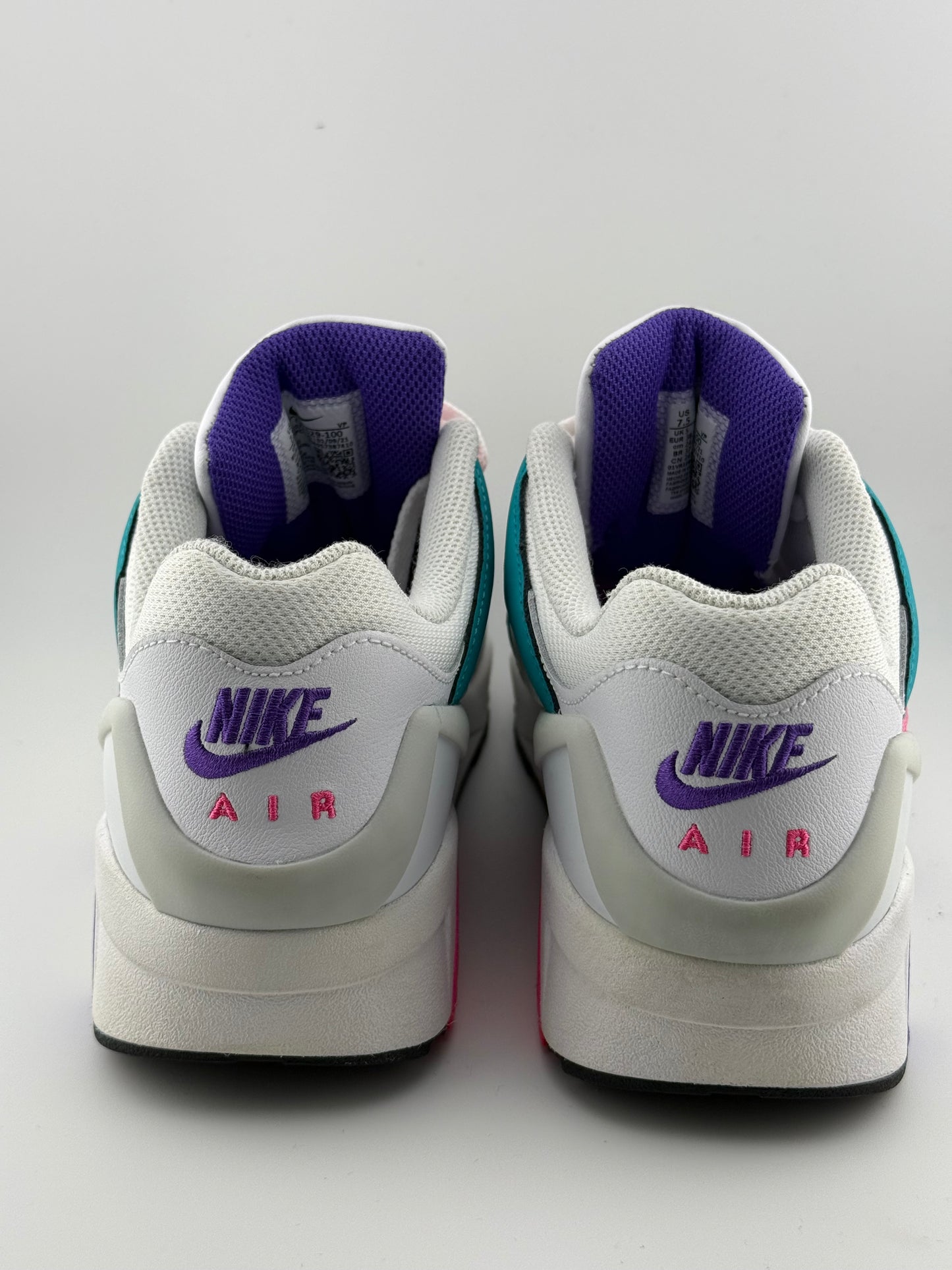 Nike Air Max - White/Turquoise/Pink (UK 5)