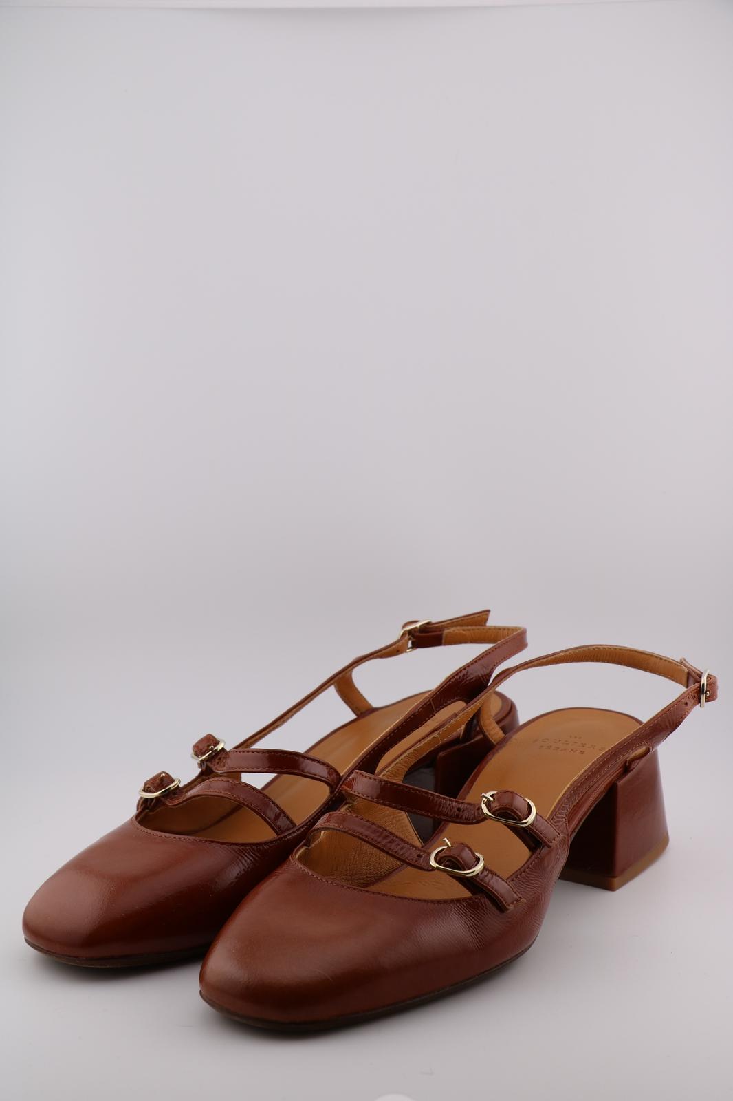 Sezane Mary Jane Court Shoes with Block Heel (EUR 39)