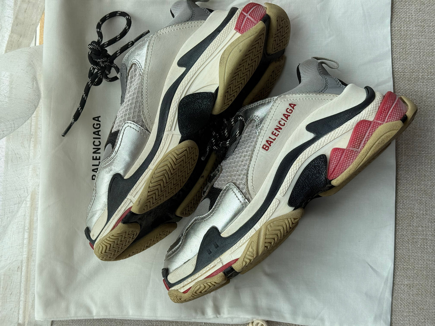 Balenciaga Triple S Trainers – Size 5