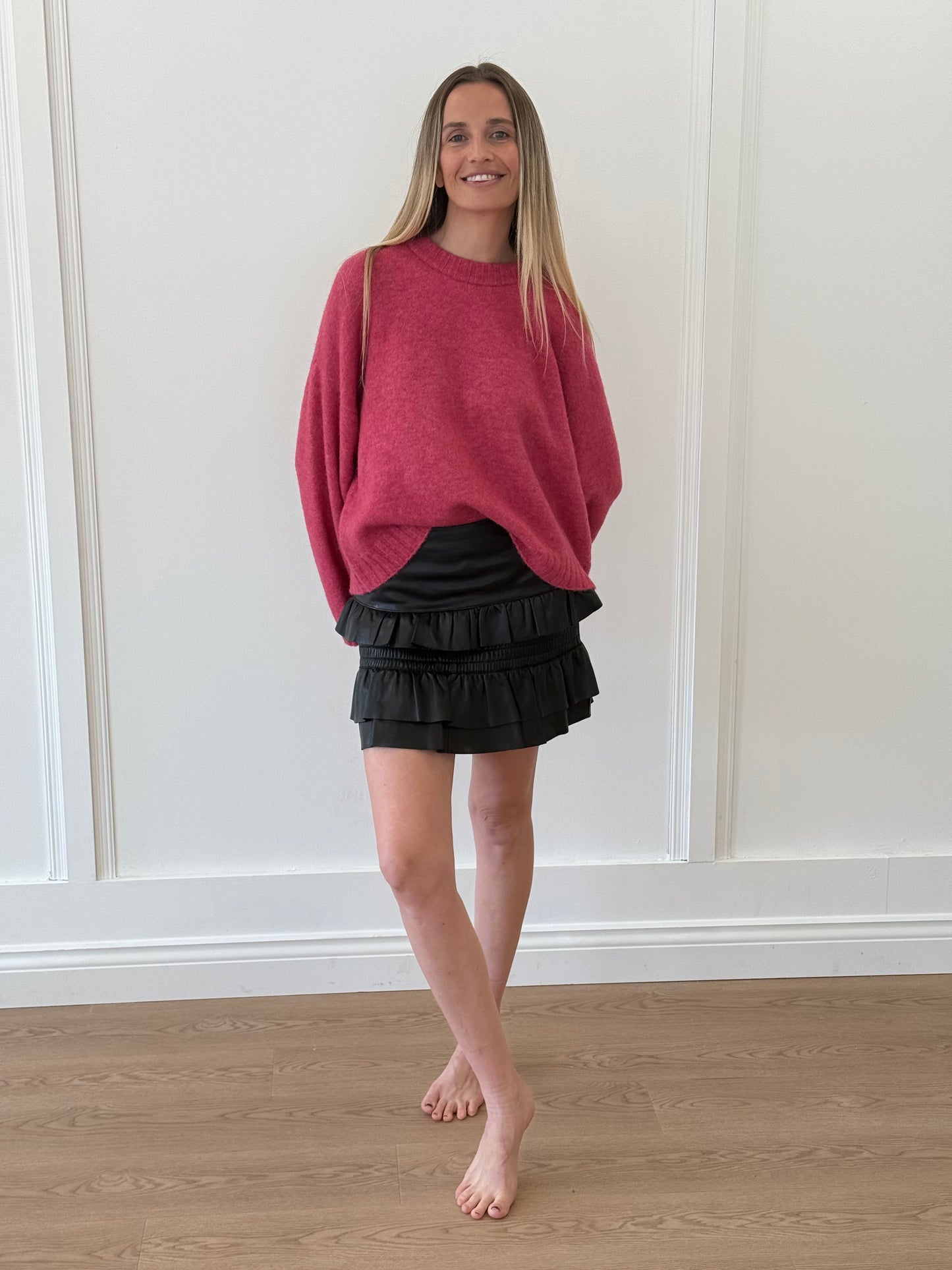 Maison & Montagut Brune Cashmere Jumper - Pink (Medium)