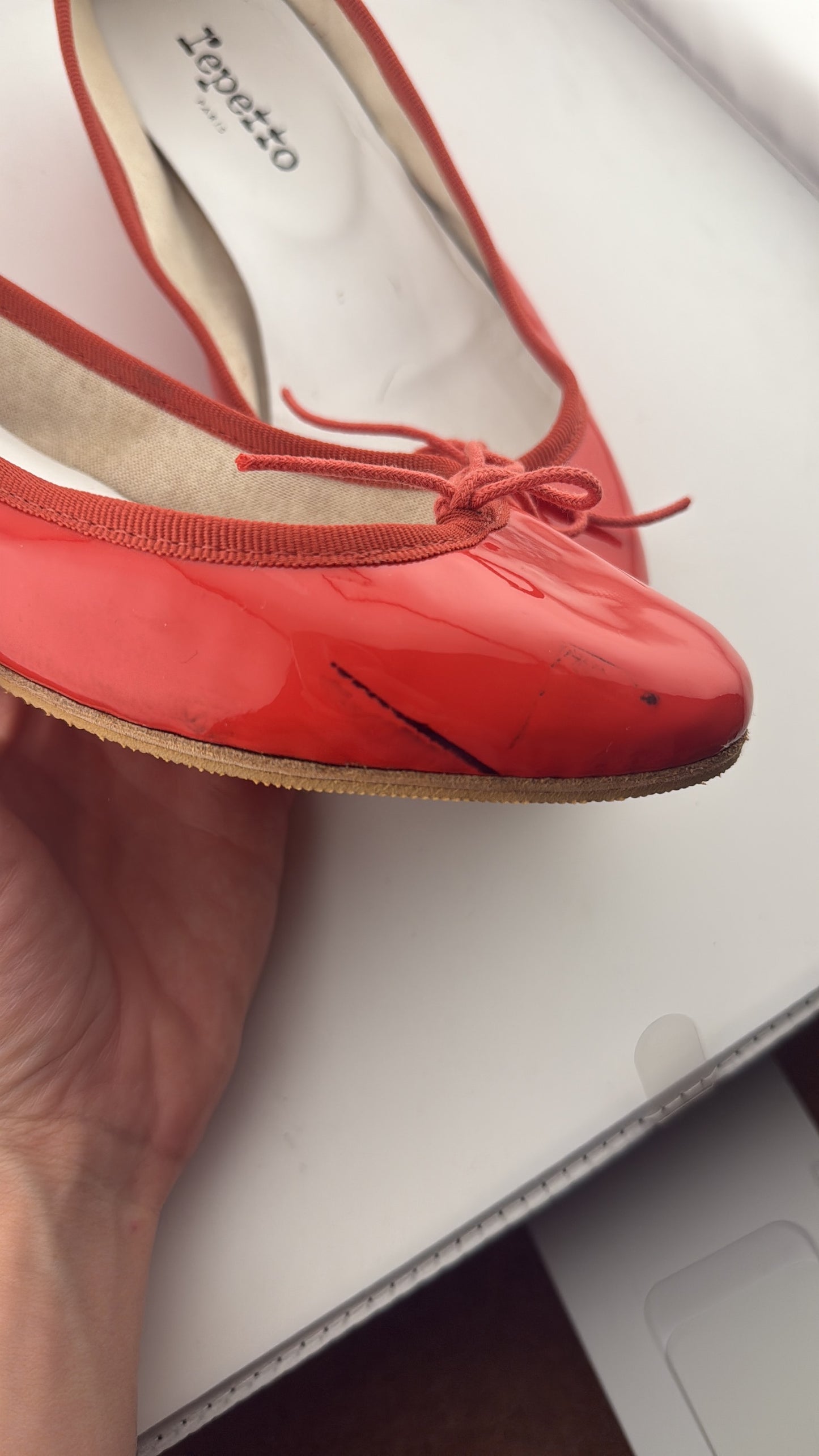 Repetto Ballet Pumps - Red (Size 39.5)