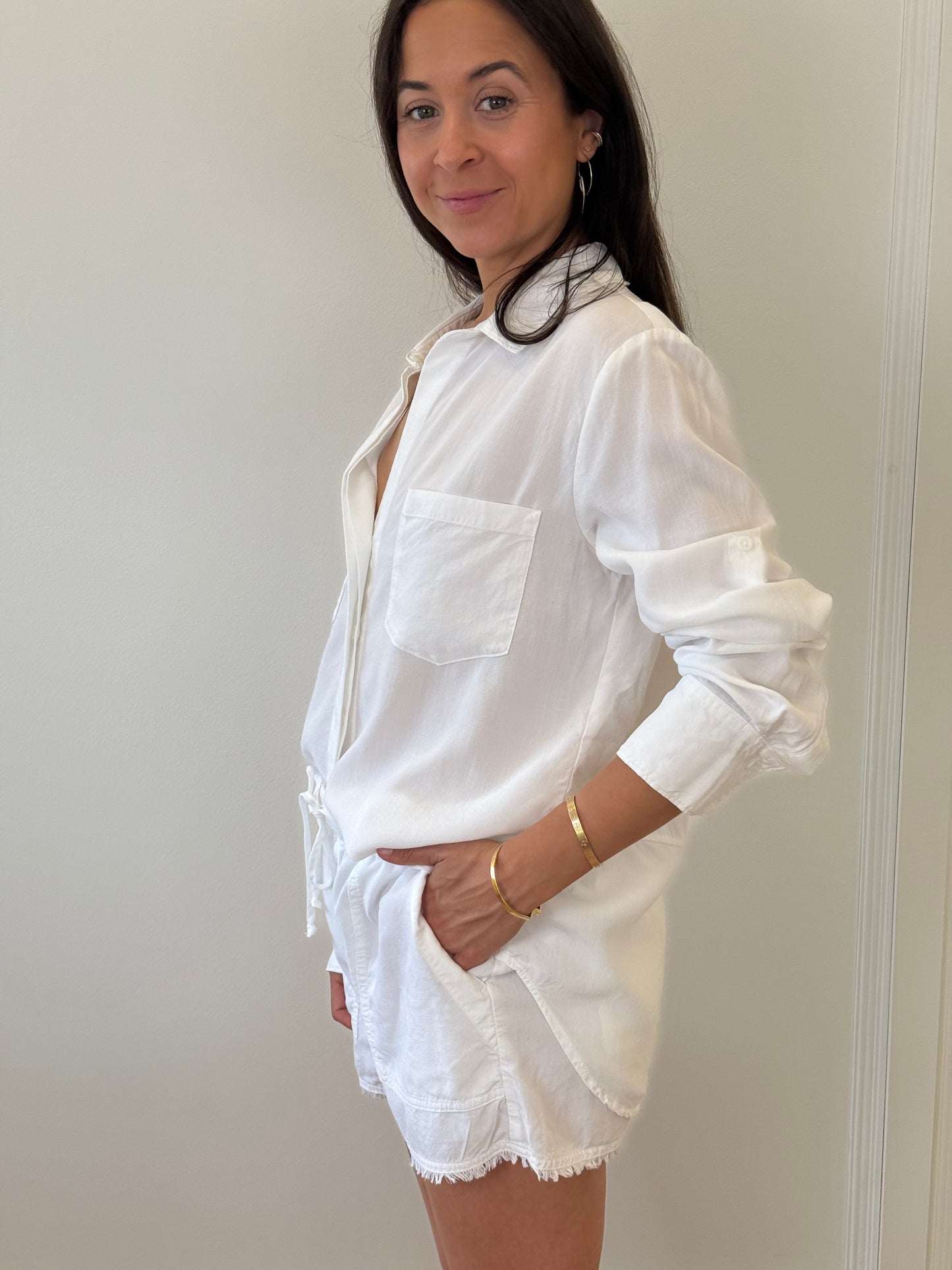 Bella Dahl Shirt and Shorts Set