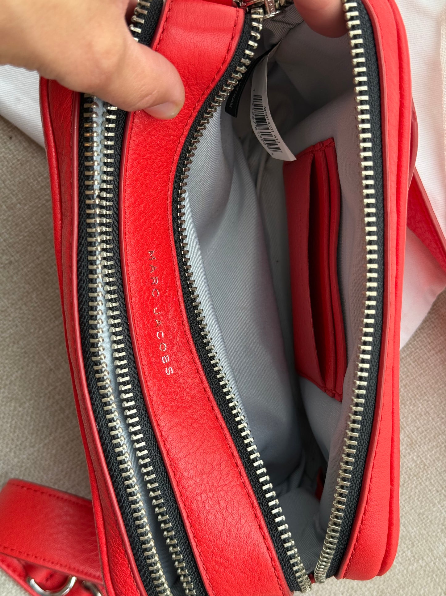 Marc Jacobs Handbag with Double Zip and Shoulder Strap