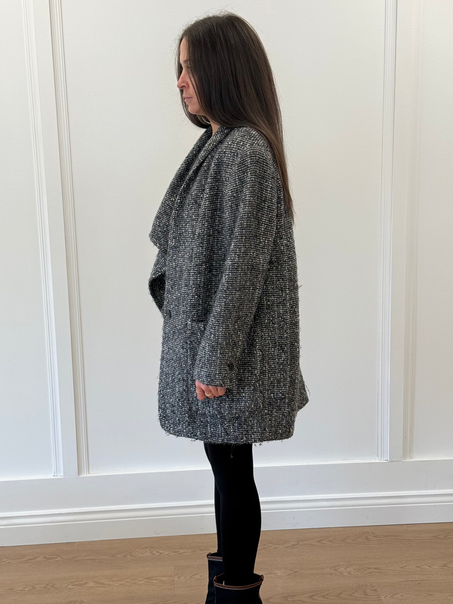 Isabel Marant Oversized Cardigan - Grey (Size 36)
