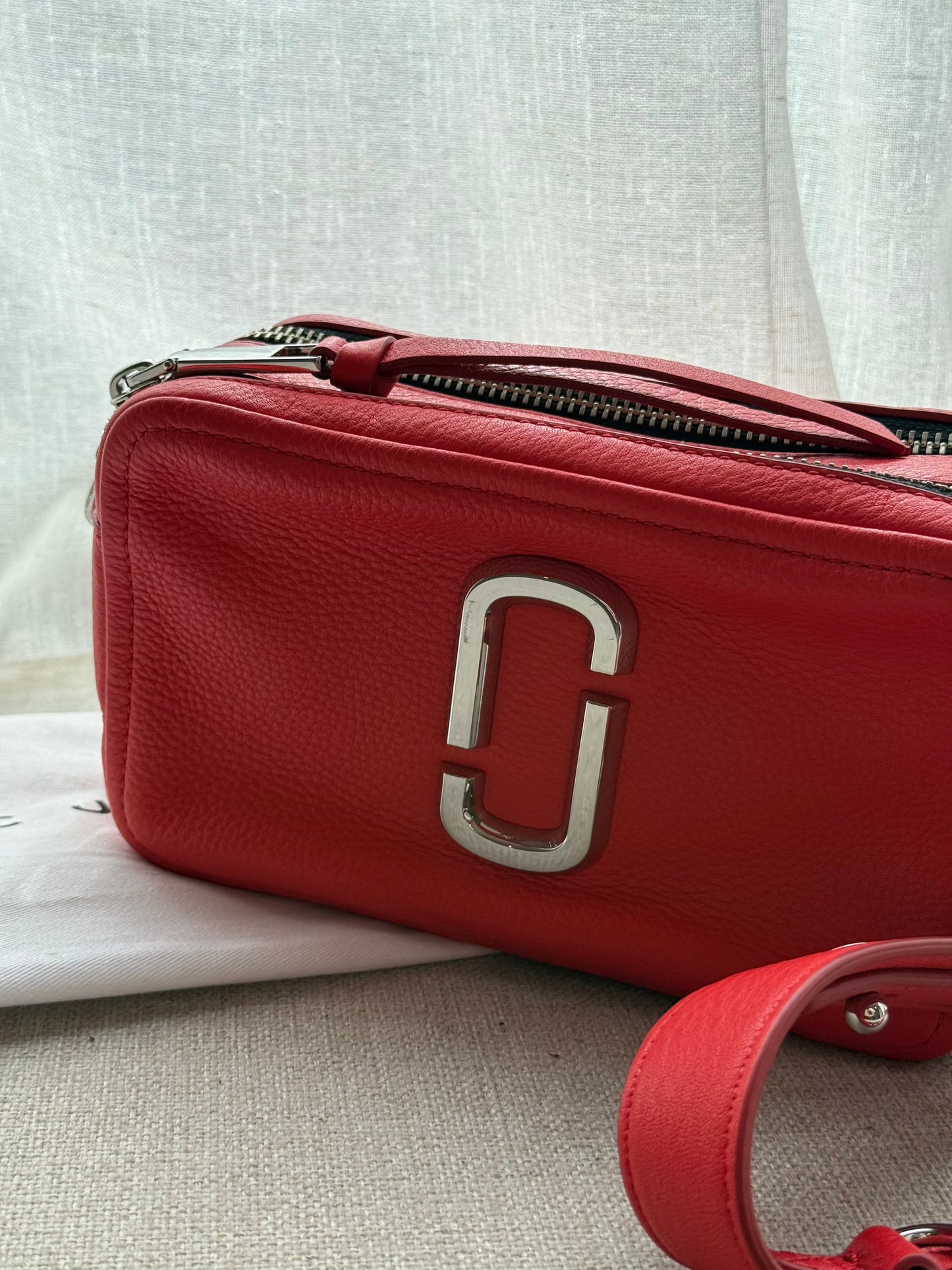 Marc Jacobs Handbag with Double Zip and Shoulder Strap