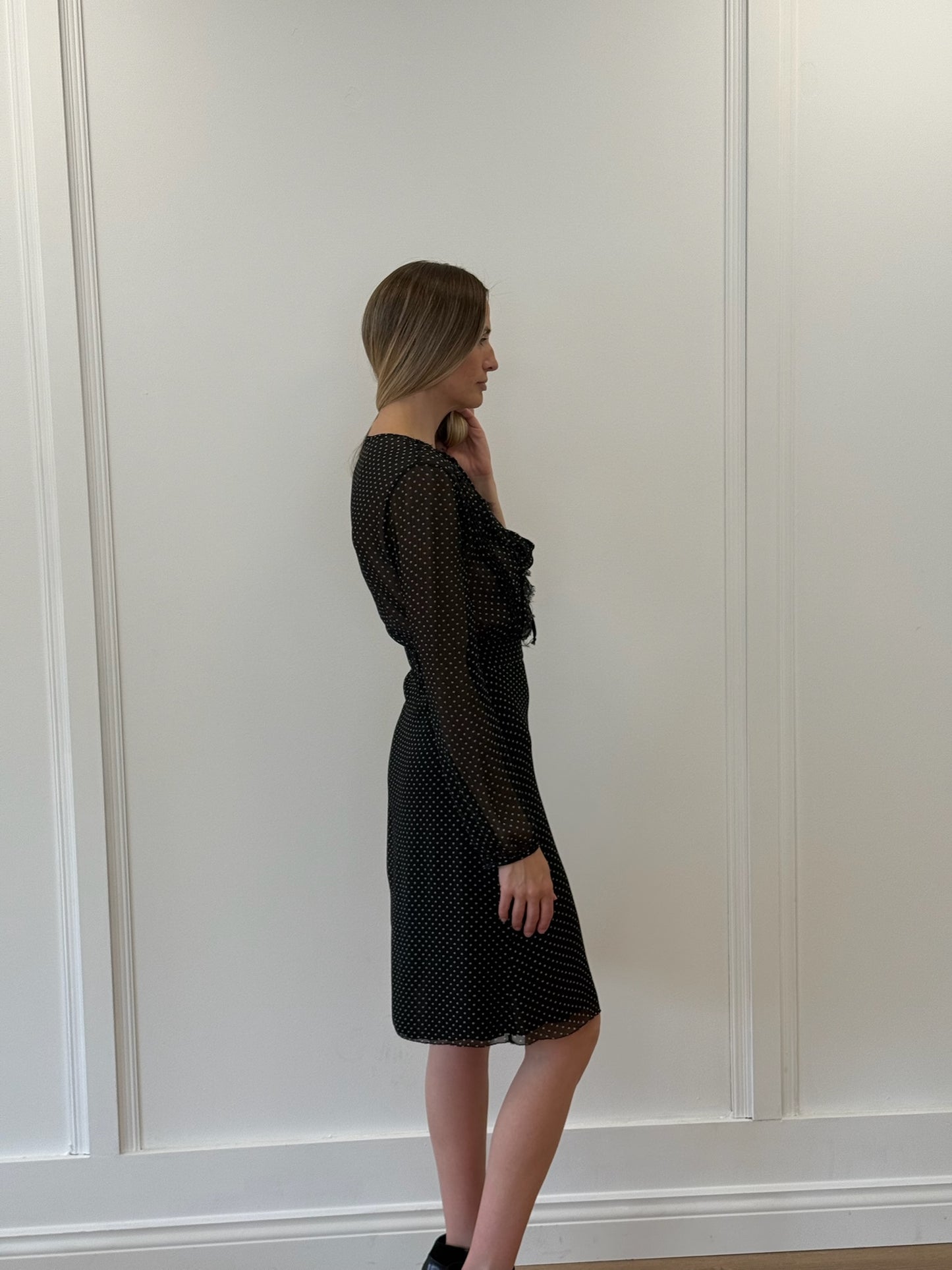 L'Agence Star Dress - Black (Size 2)