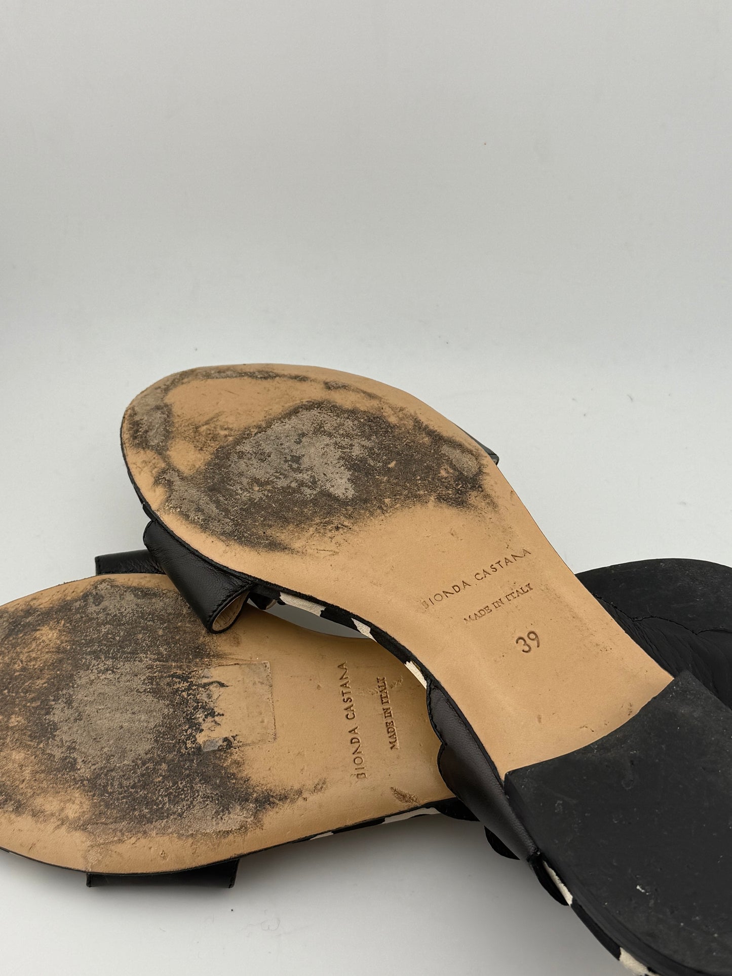 Bionda Castana Sandals - Leopard (Size 40)