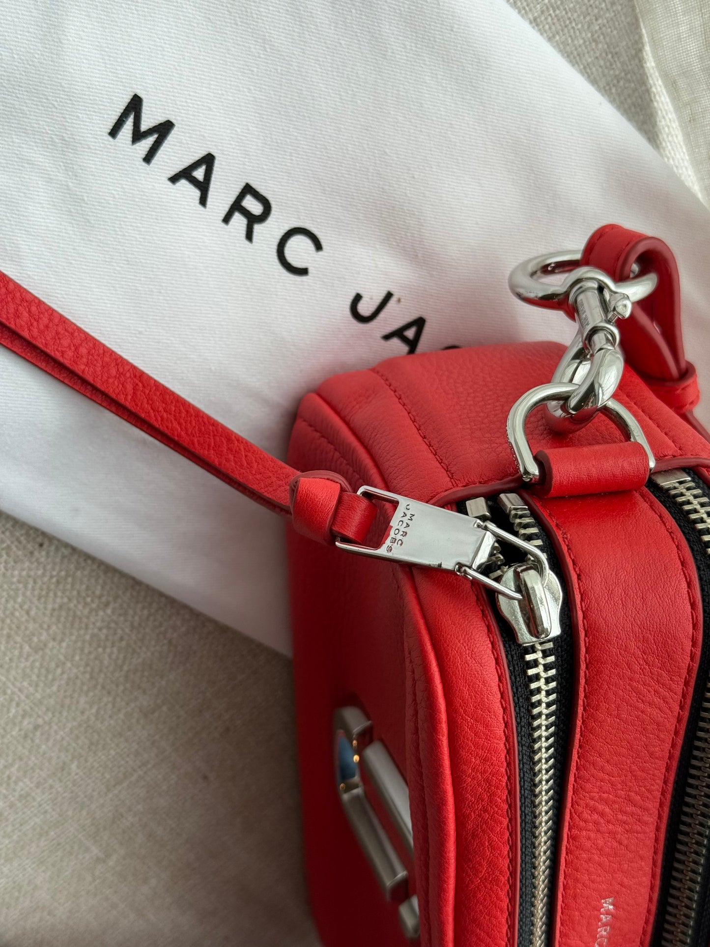 Marc Jacobs Handbag with Double Zip and Shoulder Strap