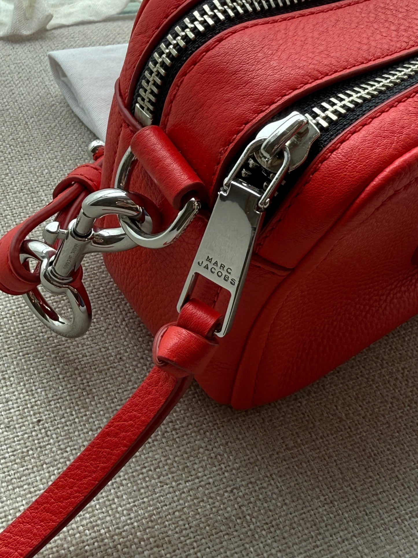 Marc Jacobs Handbag with Double Zip and Shoulder Strap